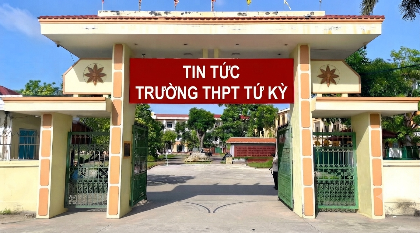 TRƯỜNG THPT TỨ KỲ SẴN SÀNG CHO NĂM HỌC 2026–2027